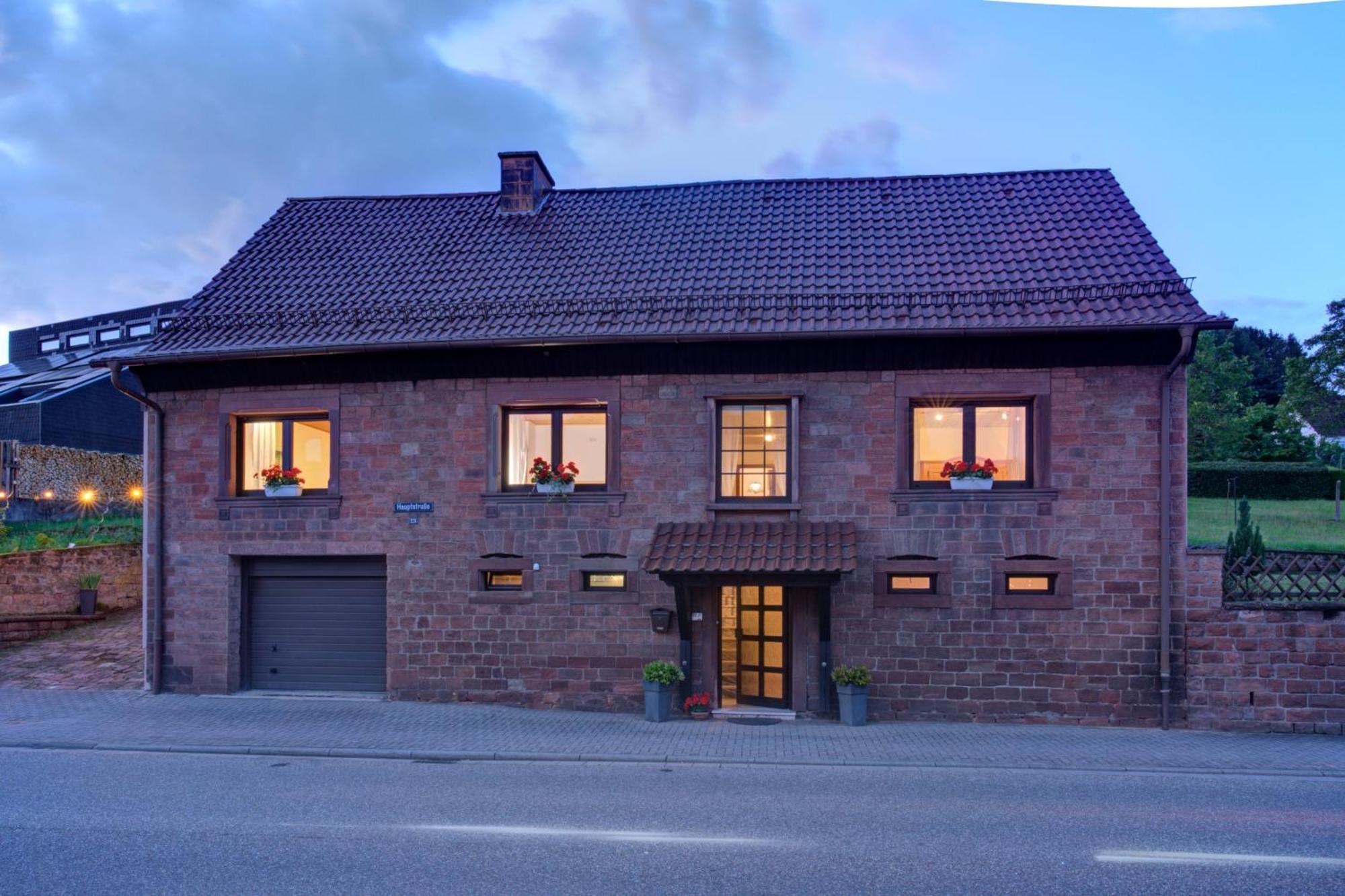 Ferienhaus Storchenblick Bann Exterior foto